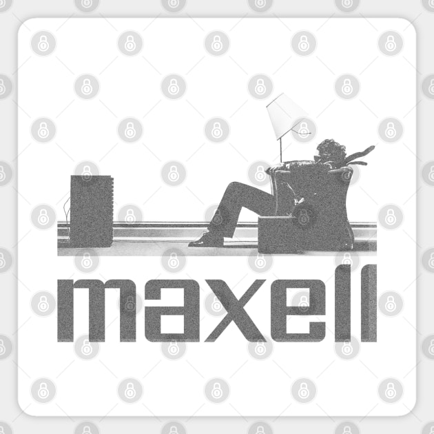 Maxell <> Graphic Design Magnet by RajaSukses